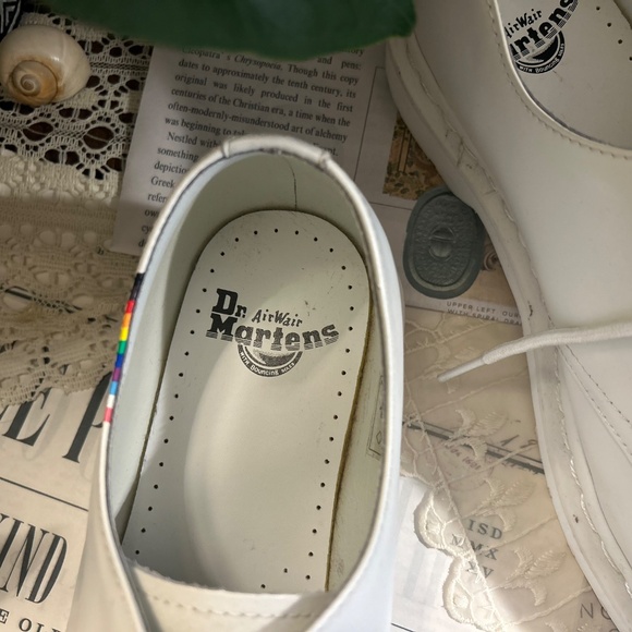 Dr. Martens 1461 For Pride White Oxford - Picture 3 of 4